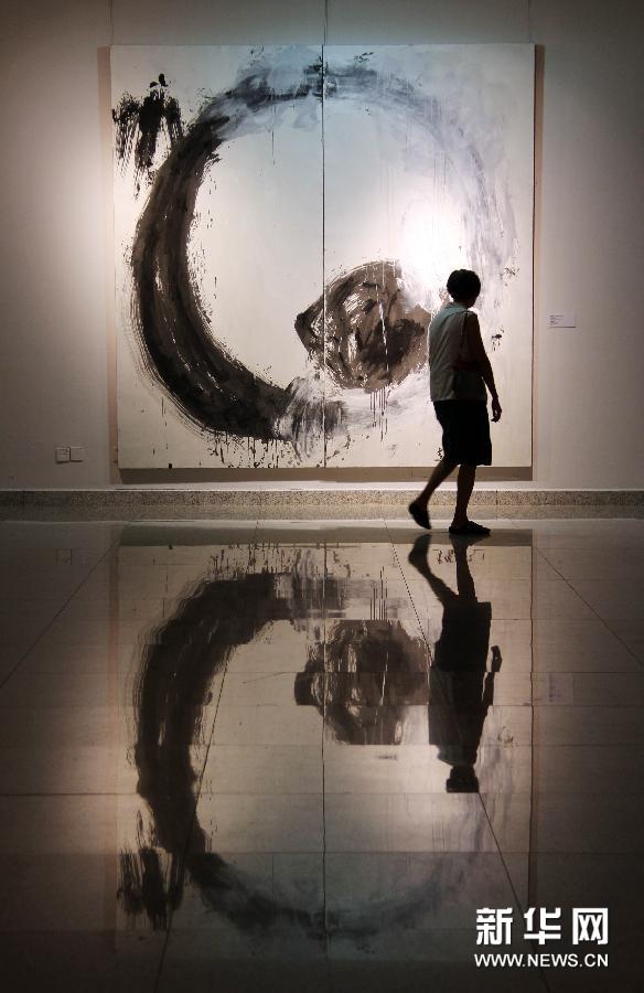 (文化)(2)“无形之形——中国当代艺术展”亮相湖北美术馆