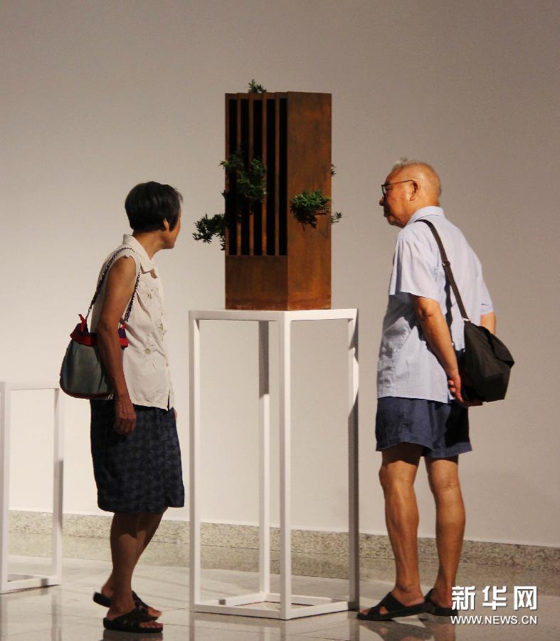 (文化)(1)“无形之形——中国当代艺术展”亮相湖北美术馆 (文化)(1)“无形之形——中国当代艺术展”亮相湖北美术馆